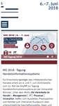 Mobile Screenshot of his-tagung.de